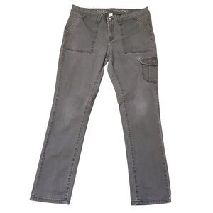 Sonoma Straight-Leg Utility Pants in Gray
